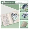 Stainless Steel Nail Clipper Set With Ultra Sharp Blades Portable Case For Home Travel Manicure Grooming