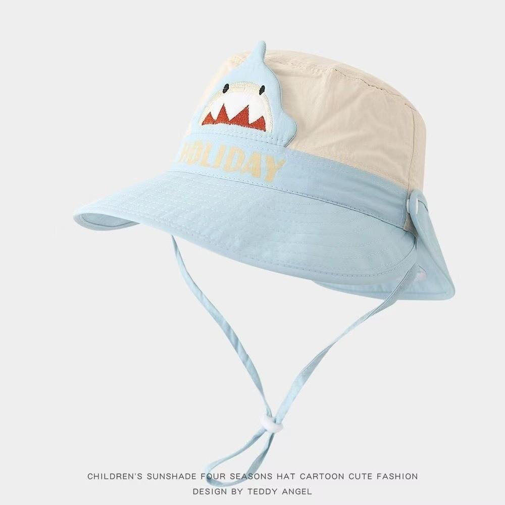 Breathable Sun Shade Hats Cute Style Panama Cap New Kids Fisherman Hat Outdoor Use
