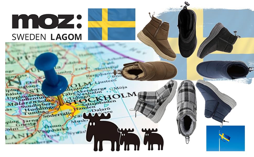 moz U Lightweight Waterproof and Warm Down Snow Boots with Fleece Lining Women's (Product Code 93322056)