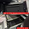 For TOYOTA RAV4 2026 Armrest Storage Box ABS Organizer with Silicone Protective Layer for Interior Center Console
