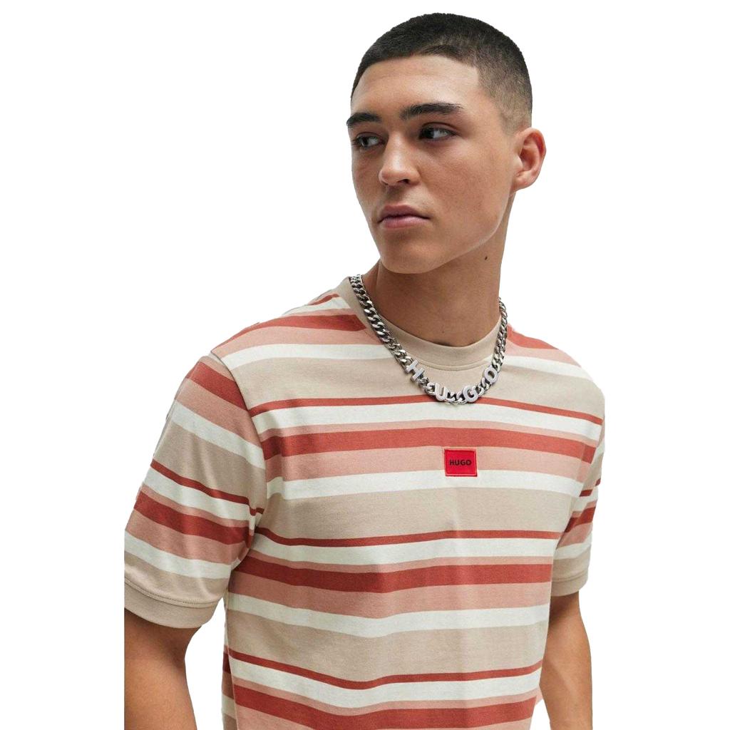 Hugo Mens Diragolino Striped T-Shirt