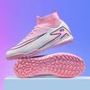 2025 New Football Shoes Women's Shoes Breathable High Spike Broken Nail Football Shoes Indoor Training Shoes