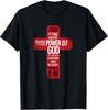 NEW LIMITED Romans 1:16 Bible Verse Religion Jesus Cross Christian Gift T-Shirt