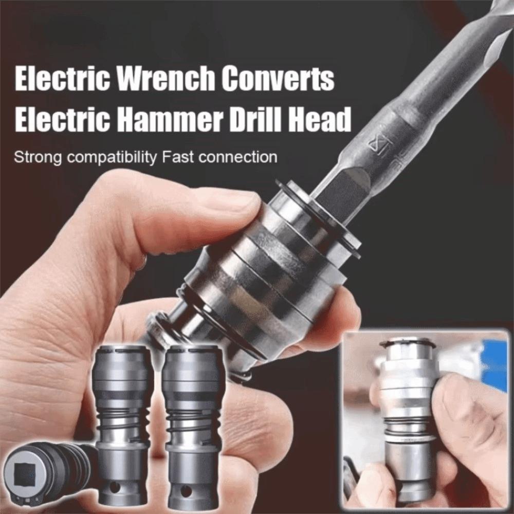 New Universal Portable Wrench To Hammer Adapter Square Interface DIY Electric Hammer Conversion Adapter Power Tool Converter