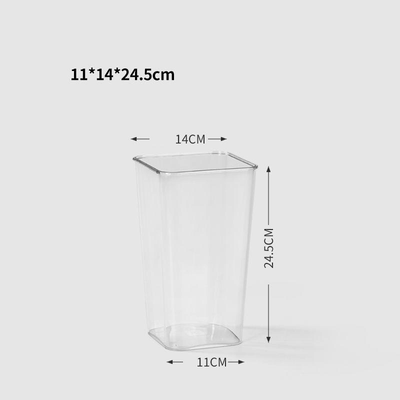 

Acrylic Flower Wrapping Paper Storage Box Wall-Mounted Flower Bucket Greeting Card Ribbon Storage Rack Flower Shop Organizer