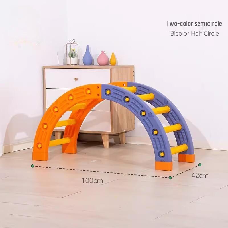 WEZHO Kids Sensory Balance Beam & Climbing Toy