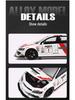 Mitsubishi Evo 1:32 Alloy Car Model with Pull-Back and Sound Effects - EVO Rally Series Collectible Ornament