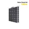 Venkovní monokrystalický 50W poloflexibilní solární panel Panel pro výrobu solární energie Fotovoltaický modul