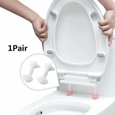 1Pair Household Repair Tools Easy Installation Bathroom Nut Fixing Screws Toilet Seat Hinges Bolts