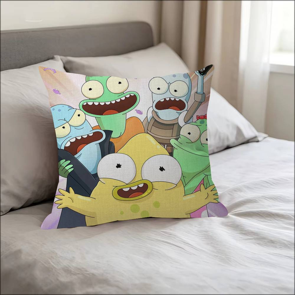 Anime Solar Oopposites Cushion Cover Car Throw Pillow Case For Sofa Car Christmas Gift