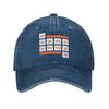 Washed Baseball Cap ATEEZ  Periodic Table Summer Trucker Hat For Unisex Unisex  Fashion Outdoor Gym Sun Baseball Caps