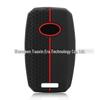 Silicone Protective Case with Hemispherical Texture for 3-Button 2014-18 Kia K3 Soul IX35 Remote Key