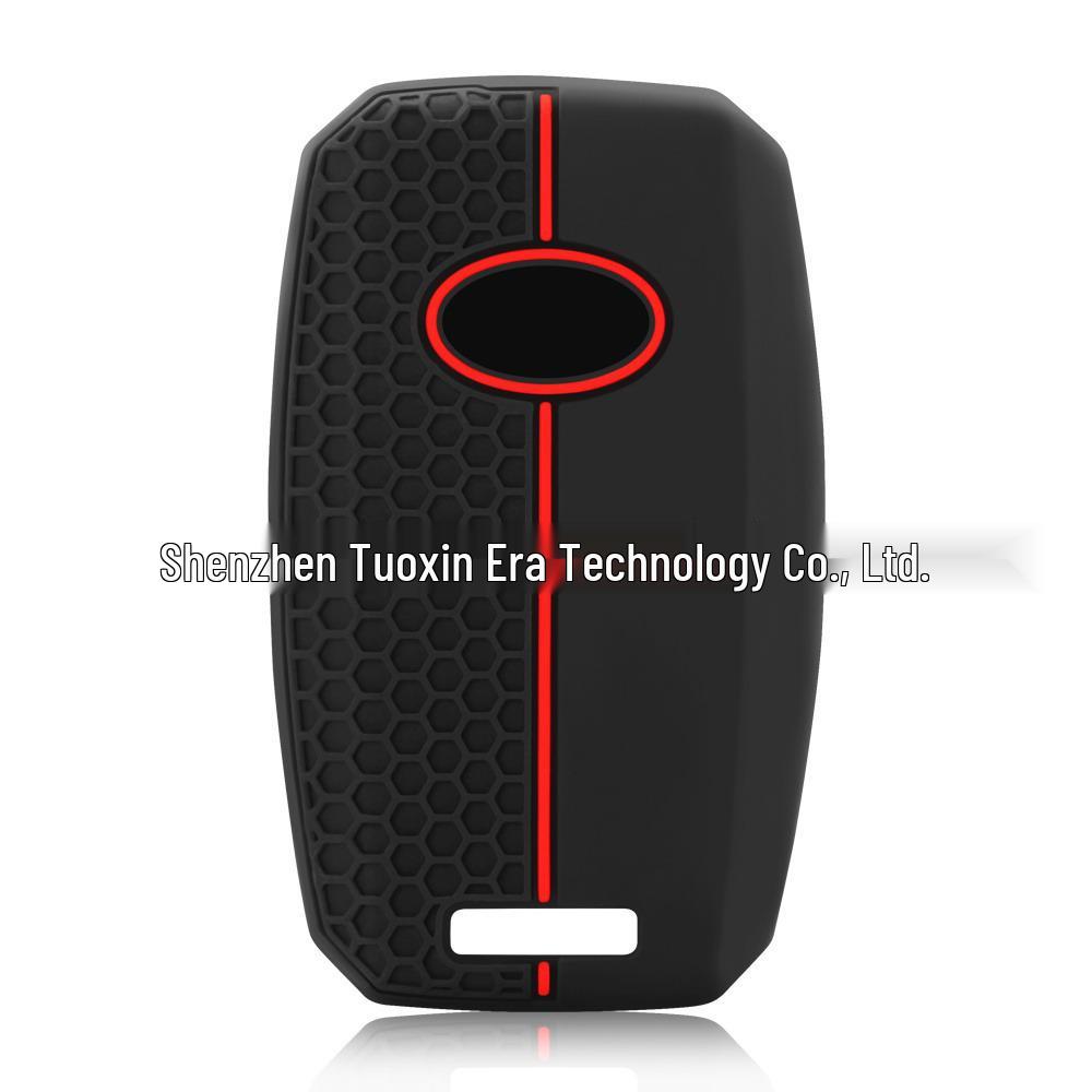 Silicone Protective Case with Hemispherical Texture for 3-Button 2014-18 Kia K3 Soul IX35 Remote Key