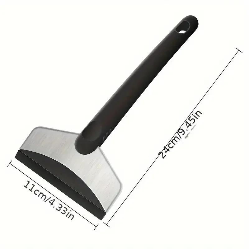 Durable Car Ice Scraper Snow Removal Shovel Windshield Glass Defrost Removal Automotive Winter Stainless Steel Car Accessories