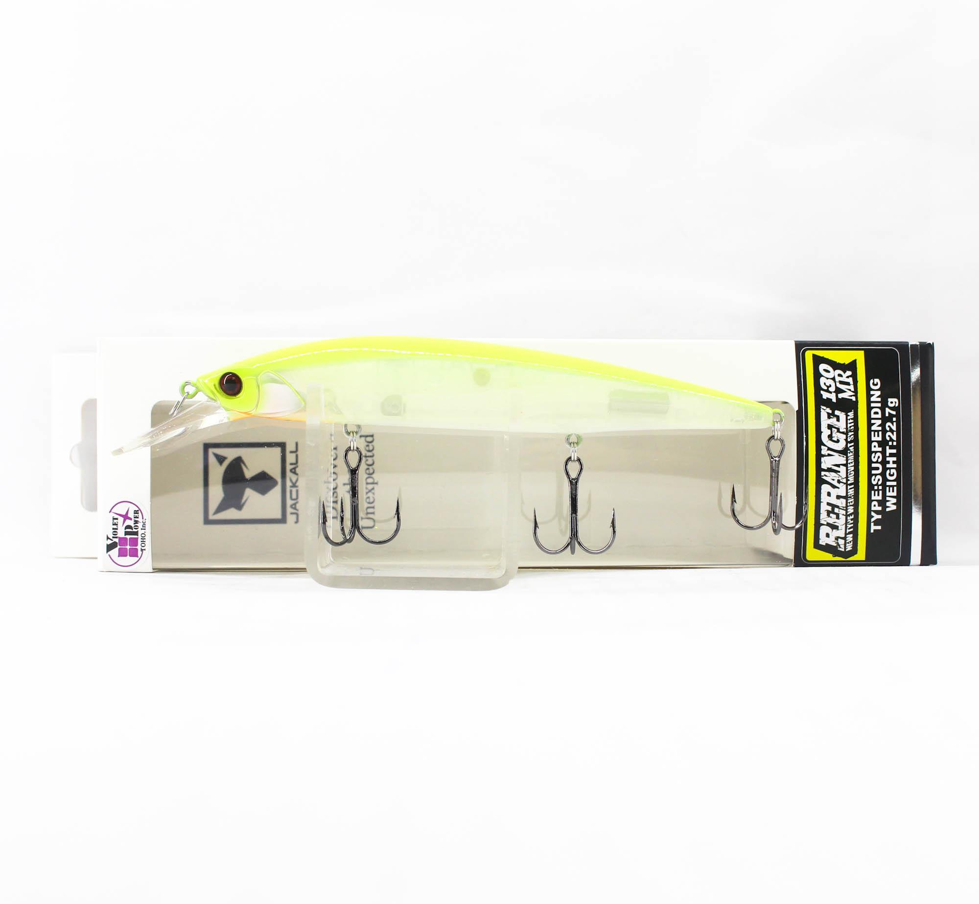 Jackall Rerange 130SP MR Воблер-суспендер UV Secret Chart Clear Tiger (7572)