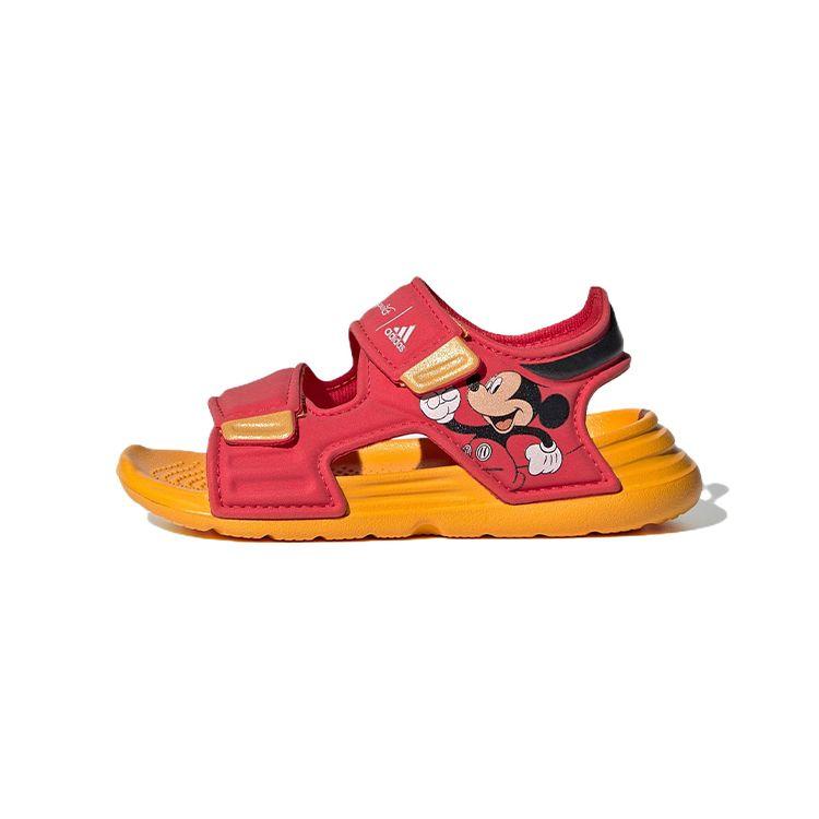 Adidas Disney X  Altaswim Comfortable Breathable Non-Slip Low-Top Walking Shoes Baby Shoes Red GZ3315