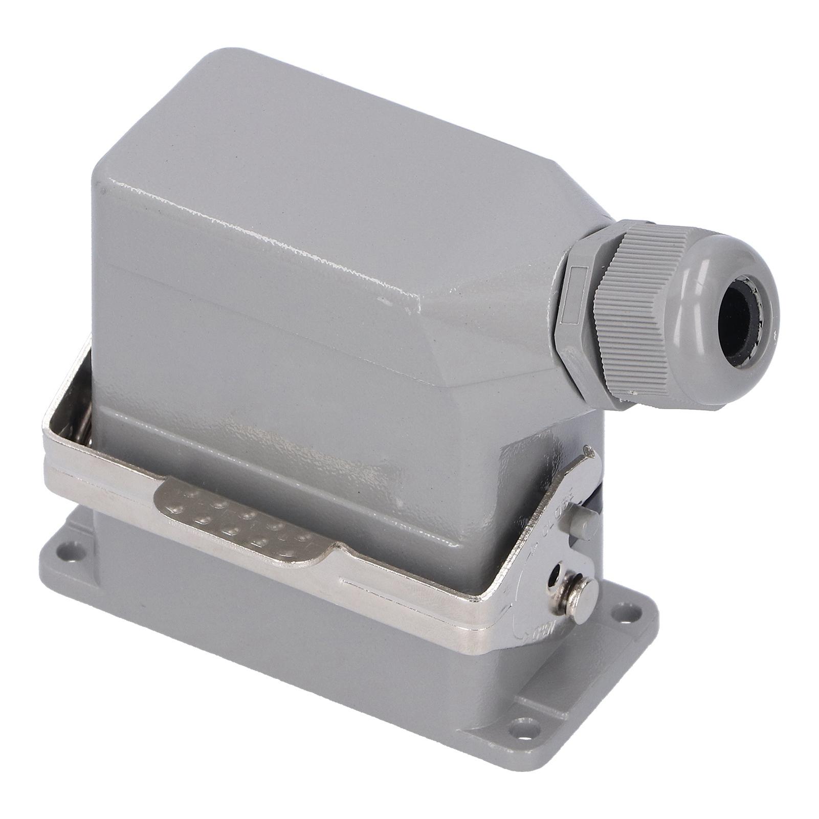 

Heavy Duty Connectors Waterproof Aviation Plug 10 Core Sided Out Industrial Control Supplies