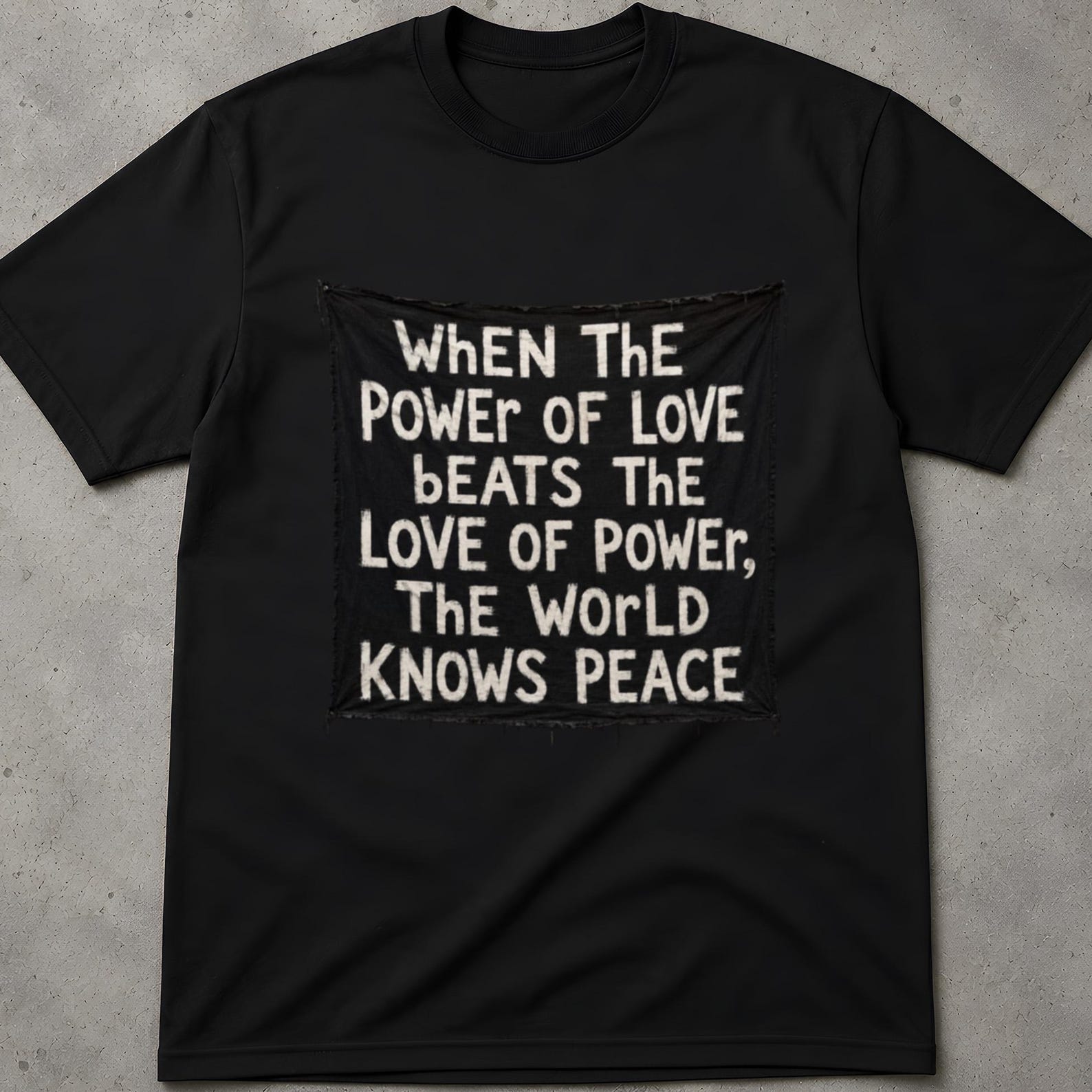 Power Of Love Shirt, When The Power Of Love, When The Power Of Love Overcomes The Love Of Power Shirt, Power Of Love T Shirts, Power Of Love M