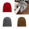 Wool Blend Beanie Hat For Women With Windproof Feature For Fall And Winter Casual Wear