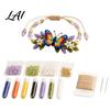 Quiet Time Handcraft Activities DIY Beaded Bracelet Making Kit 3D Hummingbird Butterfly Fox Small Ornament Kit Craft Beginner-Friendly Bead