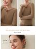 Fashionable Ribbed Cashmere Zipper Cardigan Sweater - Slimming Knit, Round Neck Wool Coat