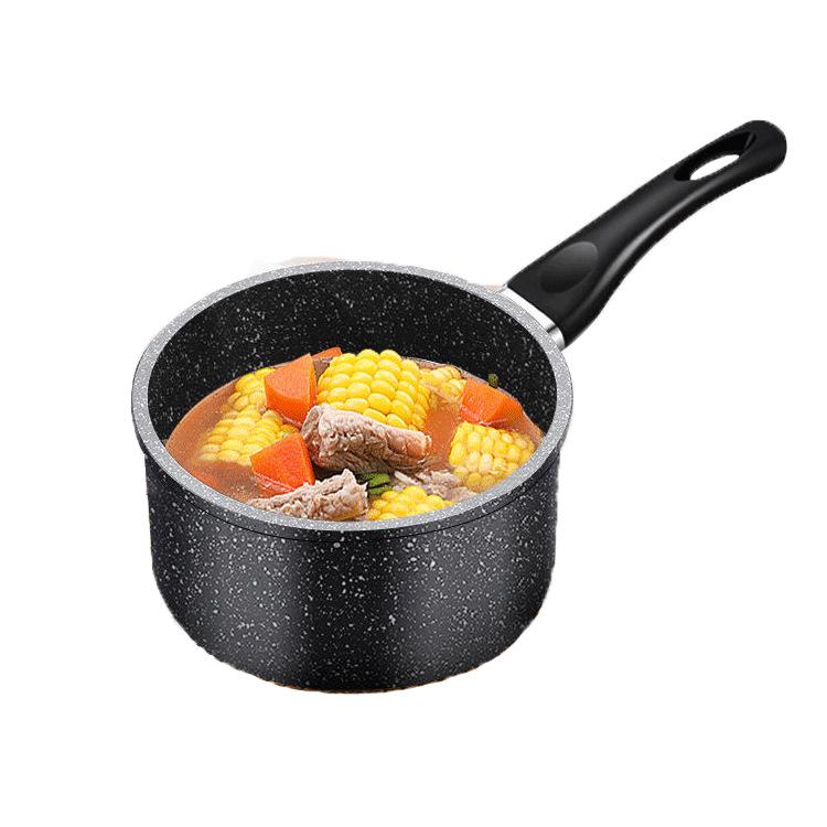 Μικρή Αντικολλητική Κατσαρόλα Yukihira από Πέτρα Maifan για Βρεφική Τροφή, Σούπα, Γάλα και Νουντλς για Φοιτητική Εστία