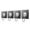 OIMG Transparent Adhesive Wall Hooks
