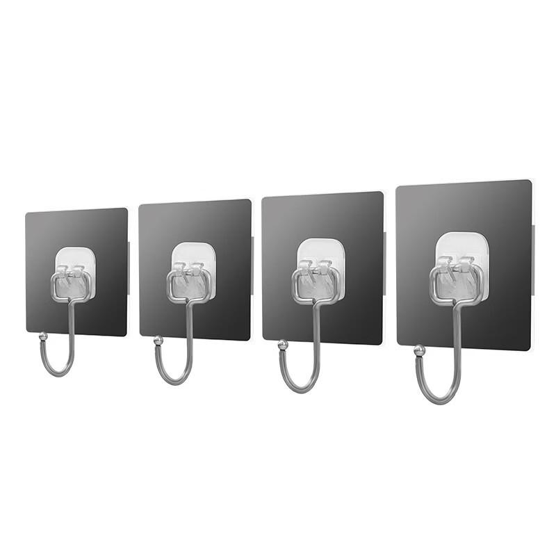OIMG Transparent Adhesive Wall Hooks