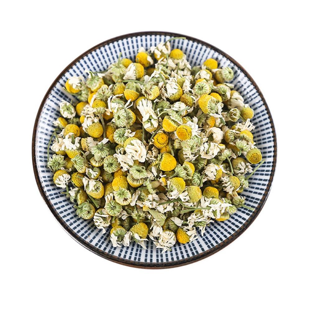 Dried Chamomile Flowers Herbal Tea Natural Calming Drink