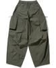 NOT4NERD Nylon Big Pocket Parachute Pants - Khaki