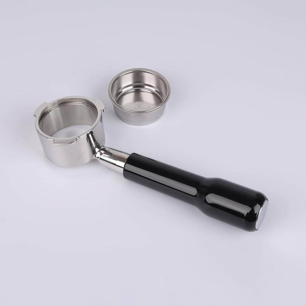 51mm Bottomless Portafilter Compatible with 3-Year SUMSATY Espresso Machines (4mm Prong Thickness)