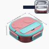 304 Stainless Steel Compartment Lunch Box 550ml Food Container Lunch Storage Container  For Office