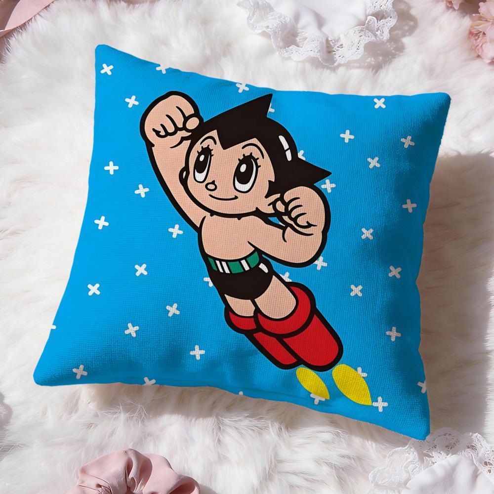 classic anime a-Astro Boy Cushion Cover Premium Comfort Reversible Pillow Cove -Two in One Design for Any Room & Car Interior