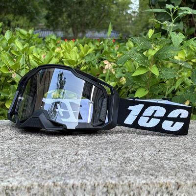 100 Motoros Szemüveg Motocross Szemüveg Off-road Napszemüveg Férfiaknak MTB ATV Maszk Szélálló Védelem Kerékpározás Verseny Szemüveg