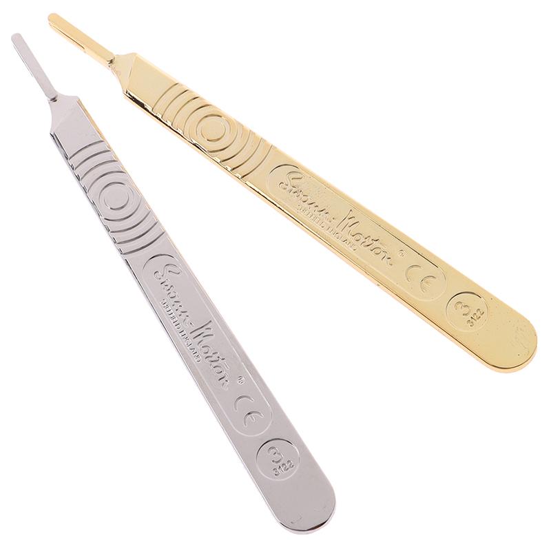 Scalpel Handle Fits Blade Stainless Steel Surgical Hilt Surgical Hilt  Hand Tool