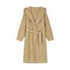 JNBY Women's 2025 Winter Hooded Wool Blend Coat