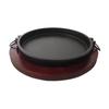 ZISIZ Cast Iron Teppanyaki Grill Plate