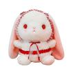Cute and Funny Lolita Rabbit Backpack Japanese JK Style Girl's Heart Cute Little Rabbit Plush Bag Gift
