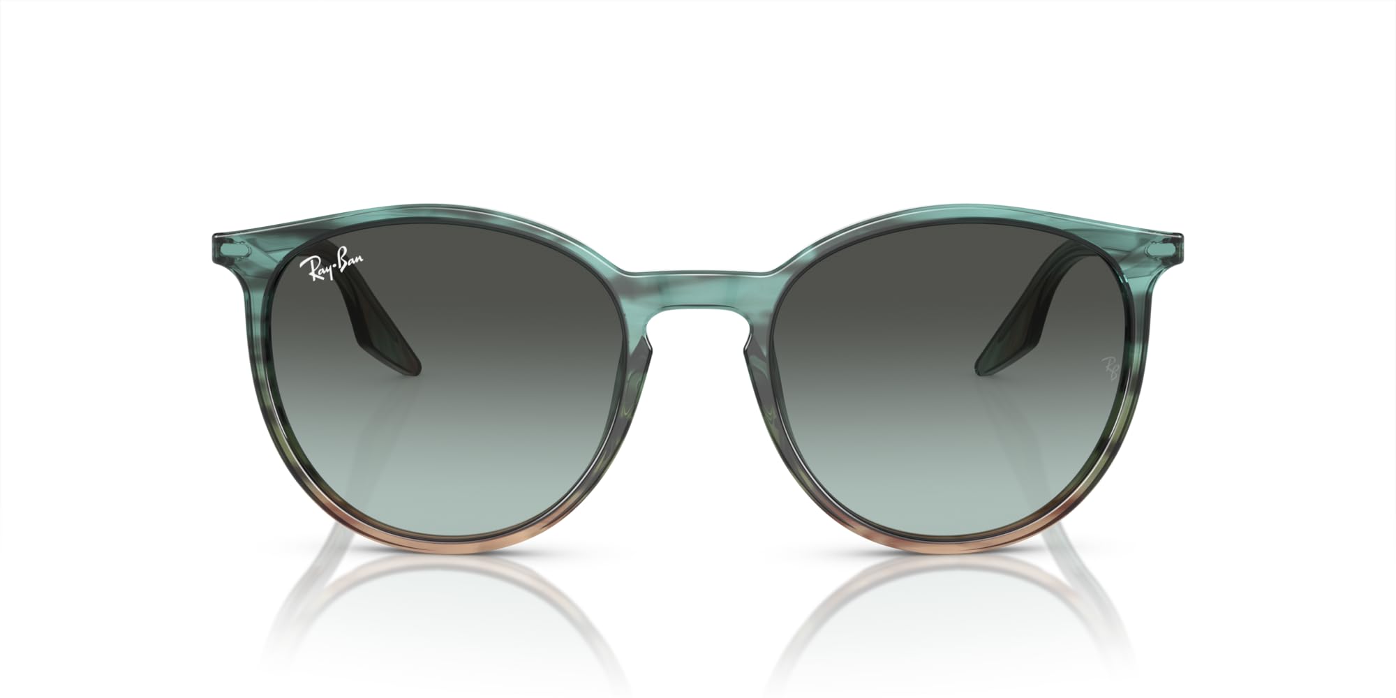 

Sunglasses RB2204F STRIPED BLUE GRADIENT GREEN 54 [Ray-Ban]