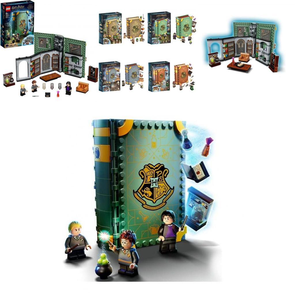 Harry Potter Lego Sběratelská kniha Pro děti Sada na hodinu lektvarů Na cesty a hraní