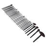 32pcs Complete Makeup Brush Set Face Powder Brush Eyeshadow Brush Beauty Tool Black