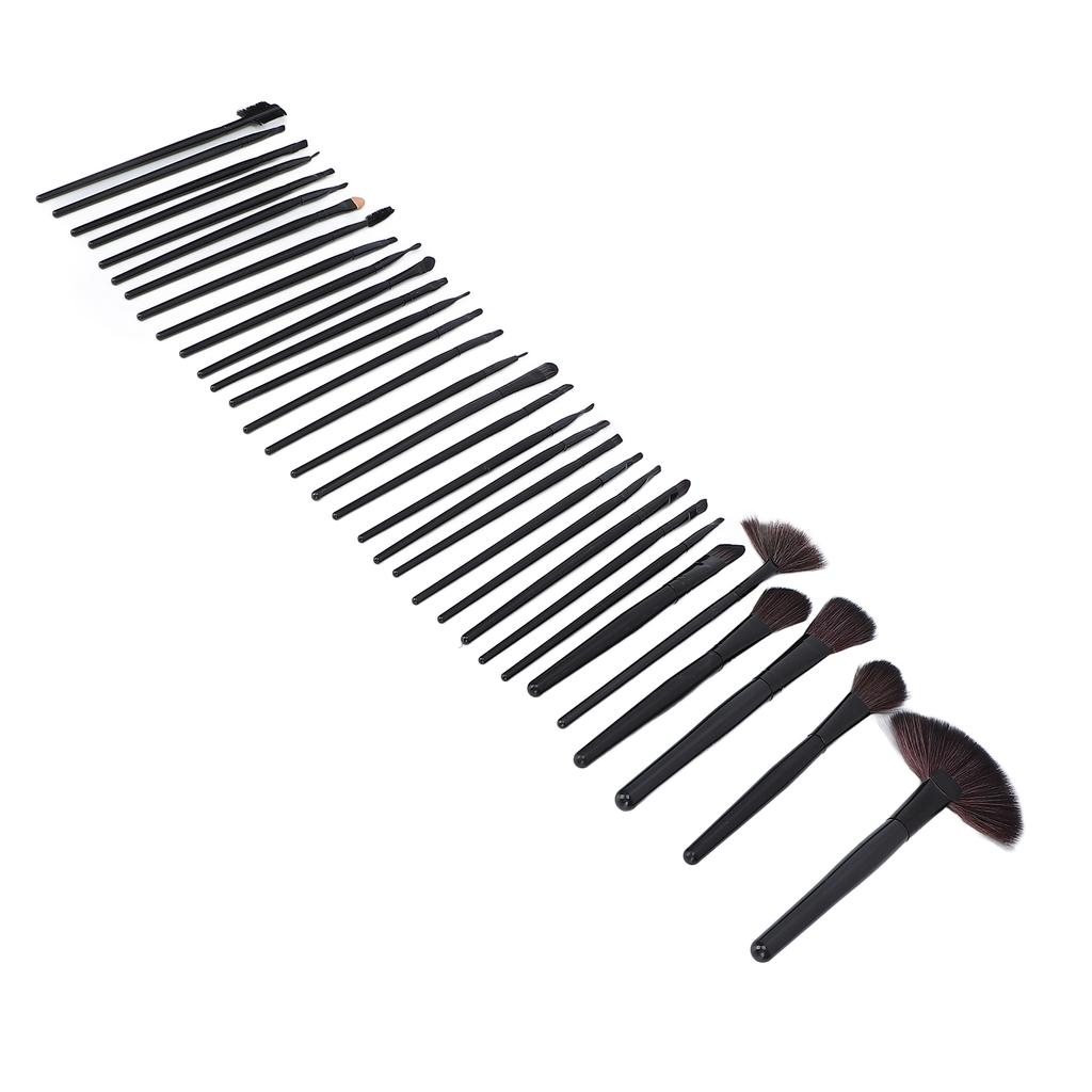 32pcs Complete Makeup Brush Set Face Powder Brush Eyeshadow Brush Beauty Tool Black