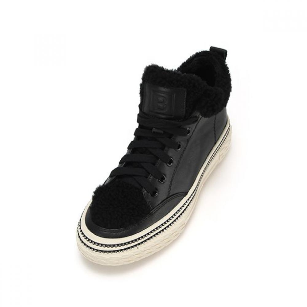 BARBARA Fleece Mid Top Women S SneakerS Bbc620bk