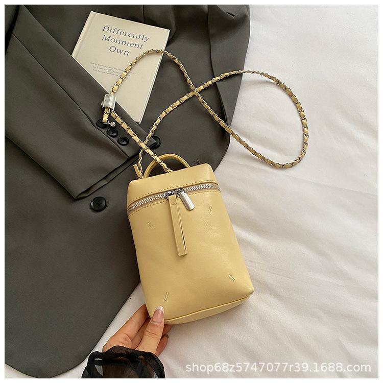 Fashion Trend Casual Simple Small Square Bag Personality 2025 Summer New Foreign Style Niche Women's Shoulder Messenger Bag