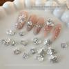 1Pcs Zircon Pearl Nail Diamond Nails Decoration Nail  Shiny Nail Gems Jewelry Nail Charm Diy Accessories