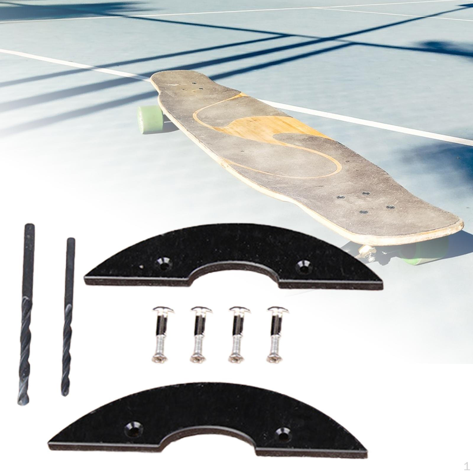 

Защитная крышка для скейтборда, защита от столкновений, хвостовая многофункциональная головка Set B