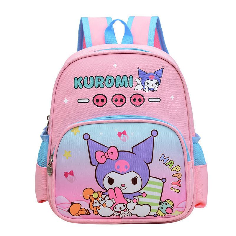 Trendy And Lightweight Preschool Backpack For Toddlers Cartoon Design Pink