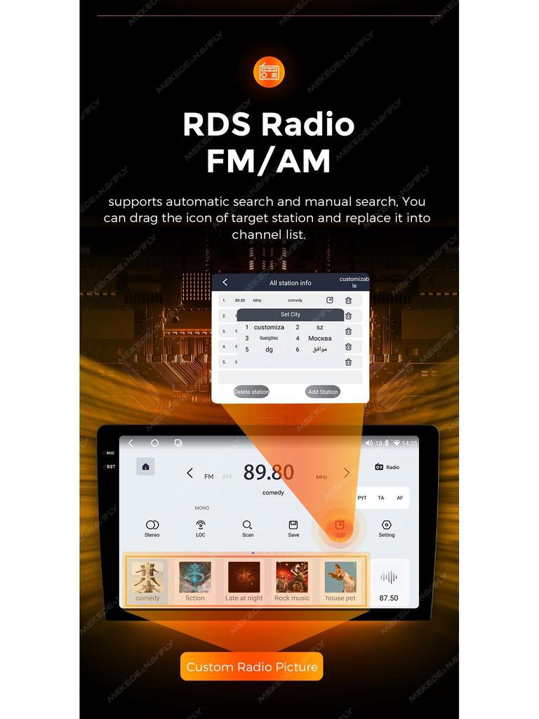 VW Touareg 2012-2015 9" Android Smart Navigation System