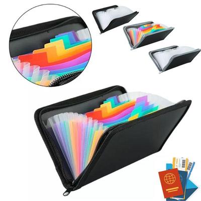 13 Pocket Receipt Organiser Receipt Wallet Small Expandable File Folder
