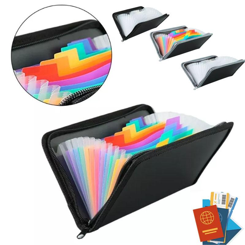 13 Pocket Receipt Organiser Receipt Wallet Small Expandable File Folder